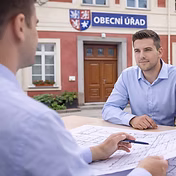 Konzultace stavební dokumentace s klientem